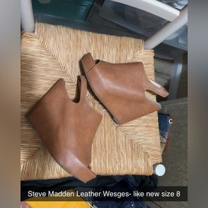 Steve Madden Wedges- Like New